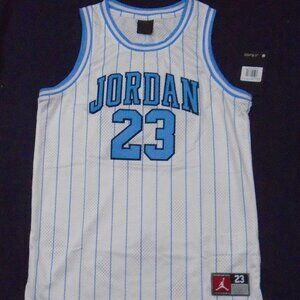 Carolina Tar Heels Kids' Jordan 23 Pinstripe Basketball Jersey Size Large Youth